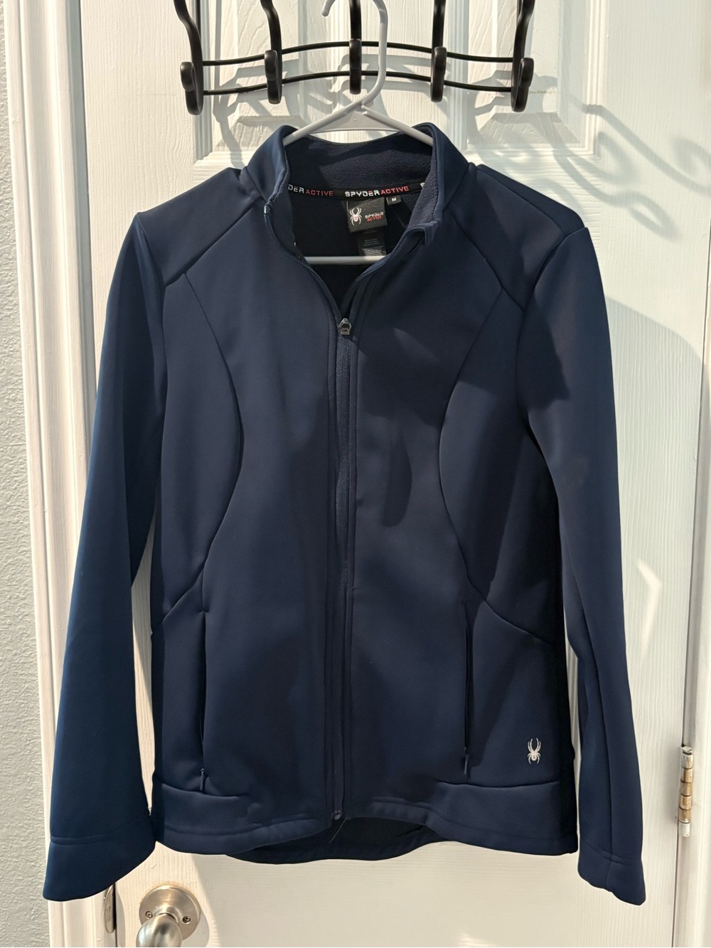 Spyder Women’s Navy Lightweight Full-Zip Jacket